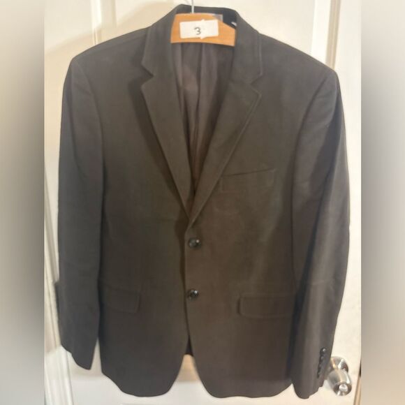 DKNY Dark Brown Men's Blazer size 38R EUC - Picture 1 of 3
